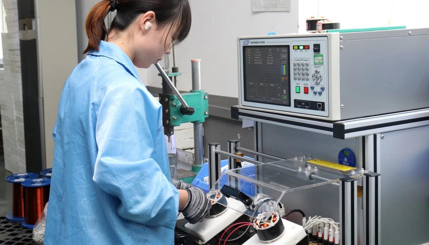 In-process quality control