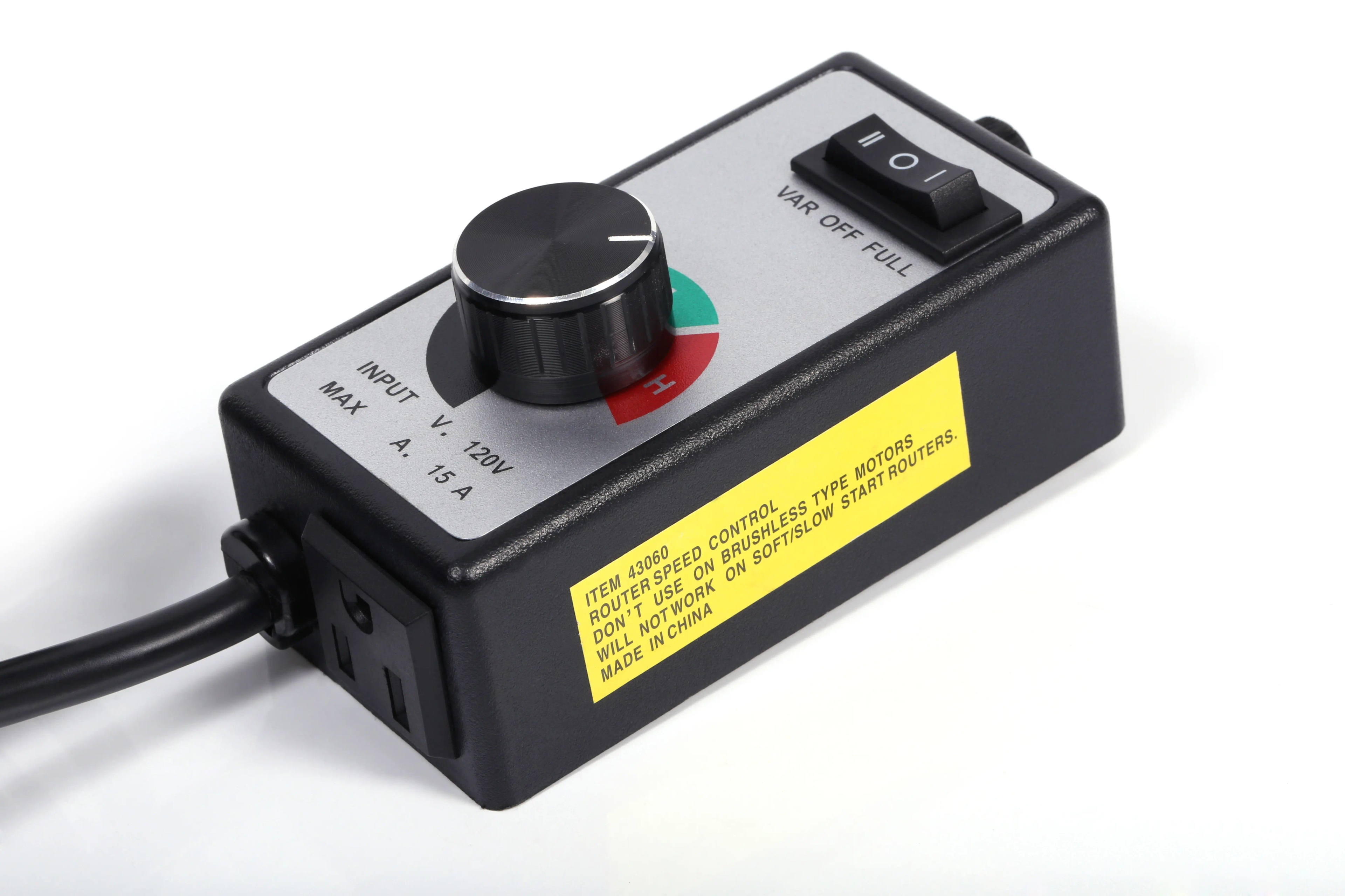 15A Electronic Speed Controller for Electric Tools, Fans and Pumps