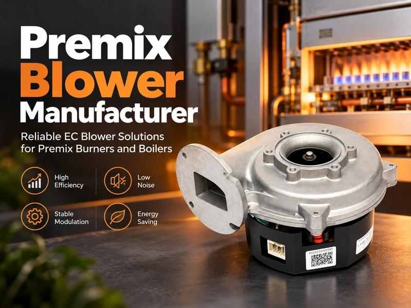 Premix Blower Manufacturer: How OEMs Match EC Blowers with Venturi Mixers and Burner Modulation